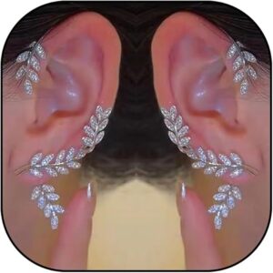 Butterfly Ear Cuff Earrings for Women Gold Ear Cuffs Non Piercing