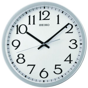 Seiko 12" Easy Read Quiet Sweep Wall Clock QXA711SLH