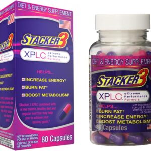 Stacker 3 XPLC Extreme Performance Formula, 80 Capsules